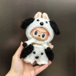 Accessories Handmade Labubu Plush Animal Costume Outfit 15 Accessories Handmade Labubu Plush Animal Costume Outfit -Kawaii Store kawaiies plushies plush softtoy handmade labubu plush animal costume outfit accessories white dog 950112