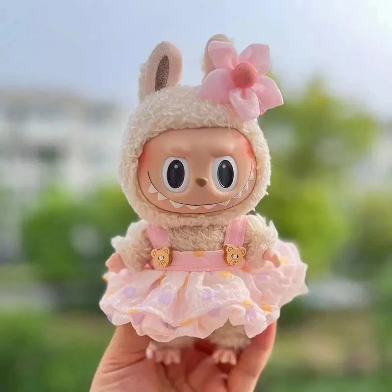 Accessories Handmade Labubu Sakura Bear Dress Outfit 3 Accessories Handmade Labubu Sakura Bear Dress Outfit