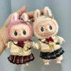 Handmade Labubu School Uniform Outfit With Accessories -Kawaii Store kawaiies plushies plush softtoy handmade labubu school uniform outfit with accessories accessories 840680