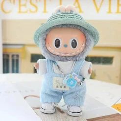 Accessories Handmade Pastel Day-Out Labubu Doll Outfit Collection -Kawaii Store kawaiies plushies plush softtoy handmade pastel day out labubu doll outfit collection accessories blue dungaree 931758