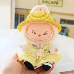 Accessories Handmade Pastel Day-Out Labubu Doll Outfit Collection -Kawaii Store kawaiies plushies plush softtoy handmade pastel day out labubu doll outfit collection accessories yellow dress 710776