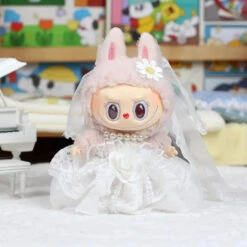 Accessories Handmade Wedding Marriage Couple Labubu Outfit 10 Accessories Handmade Wedding Marriage Couple Labubu Outfit -Kawaii Store kawaiies plushies plush softtoy handmade wedding marriage couple labubu outfit accessories 572734