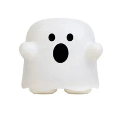 Happy Ghost LED Night Light -Kawaii Store kawaiies plushies plush softtoy happy ghost led night light home decor shocked 520743
