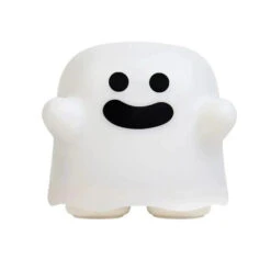 Happy Ghost LED Night Light -Kawaii Store kawaiies plushies plush softtoy happy ghost led night light home decor smiling 466157