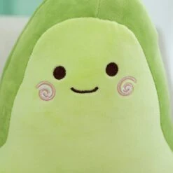 Happy Green Avocado Plushie -Kawaii Store kawaiies plushies plush softtoy happy green avocado new soft toy 583226