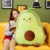 Happy Green Avocado Plushie -Kawaii Store kawaiies plushies plush softtoy happy green avocado new soft toy 967592