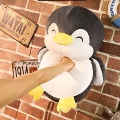 Happy Penguin Trio Plushies -Kawaii Store kawaiies plushies plush softtoy happy penguin trio soft toy 281026
