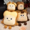 Happy Toast Sad Toast Plush & Bag -Kawaii Store kawaiies plushies plush softtoy happy toast sad toast plush bag soft toy 704630
