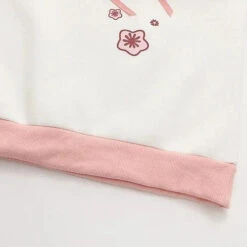 Apparel Harajuku Cute Two-tone Candy Floss Sakura Thick Women's Hoodie -Kawaii Store kawaiies plushies plush softtoy harajuku cute two tone candy floss sakura thick womens hoodie hoodies 784583