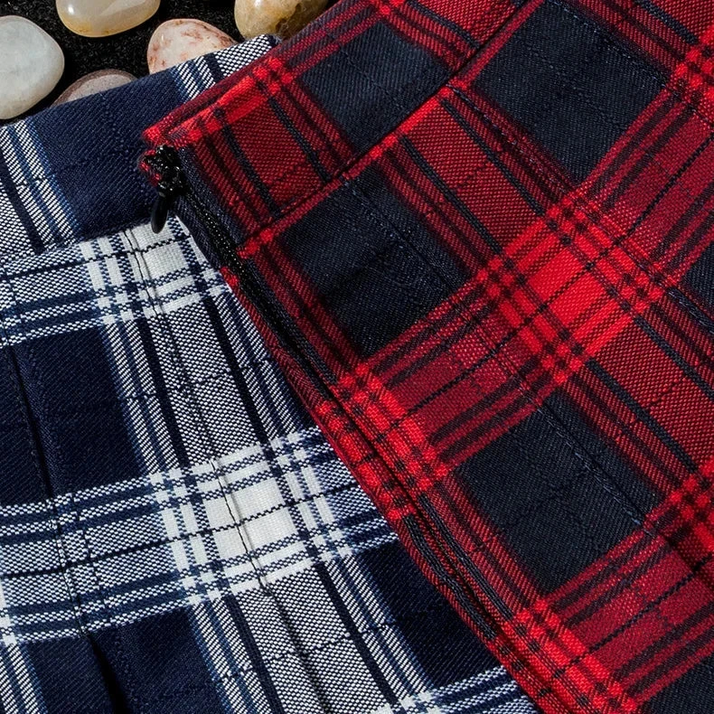 Apparel Harajuku High Waist School Girl Pleated Plaid Short Skirt 16 Apparel Harajuku High Waist School Girl Pleated Plaid Short Skirt - Image 14