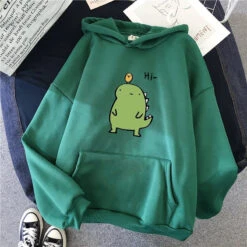 Apparel Harajuku Kawaii Cute Dipsy Dinosaur Hoodie -Kawaii Store kawaiies plushies plush softtoy harajuku kawaii cute dipsy dinosaur hoodie apparel 606806