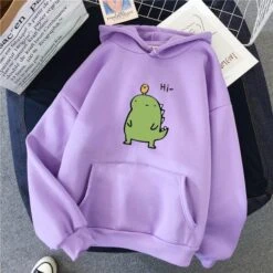 Apparel Harajuku Kawaii Cute Dipsy Dinosaur Hoodie -Kawaii Store kawaiies plushies plush softtoy harajuku kawaii cute dipsy dinosaur hoodie apparel xxl purple 968621