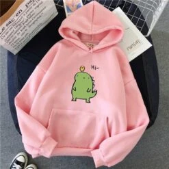 Apparel Harajuku Kawaii Cute Dipsy Dinosaur Hoodie -Kawaii Store kawaiies plushies plush softtoy harajuku kawaii cute dipsy dinosaur hoodie apparel xxxl pink 151590