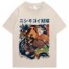 Apparel Harajuku Samurai Cat Koi Fish Unisex Tee 2 Apparel Harajuku Samurai Cat Koi Fish Unisex Tee -Kawaii Store kawaiies plushies plush softtoy harajuku samurai cat koi fish unisex tee new tops cream s 333286