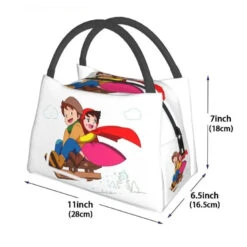 Heidi The Girl From The Alps Insulated Lunch Bags -Kawaii Store kawaiies plushies plush softtoy heidi the girl from the alps insulated lunch bags bag 100525