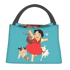 Heidi The Girl From The Alps Insulated Lunch Bags -Kawaii Store kawaiies plushies plush softtoy heidi the girl from the alps insulated lunch bags bag 190438