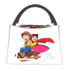 Heidi The Girl From The Alps Insulated Lunch Bags -Kawaii Store kawaiies plushies plush softtoy heidi the girl from the alps insulated lunch bags bag 986171