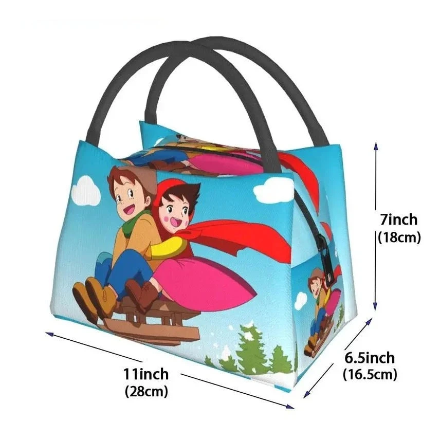 Heidi The Girl From The Alps Snow Cream Insulated Lunch Bags 14 Heidi The Girl From The Alps Snow Cream Insulated Lunch Bags - Image 12