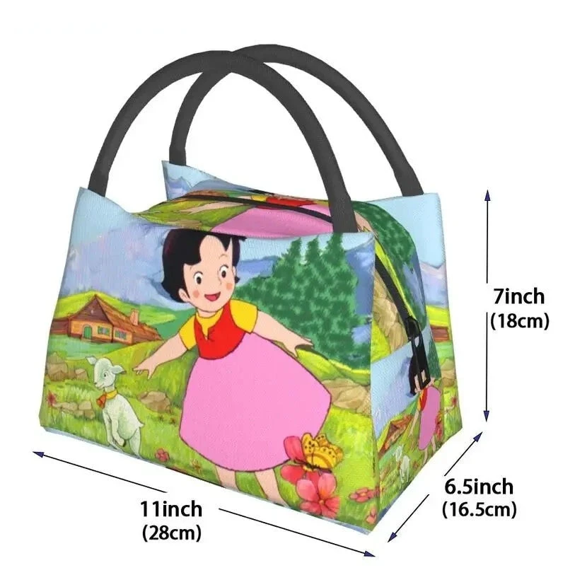 Heidi The Girl From The Alps Snow Cream Insulated Lunch Bags 20 Heidi The Girl From The Alps Snow Cream Insulated Lunch Bags - Image 18