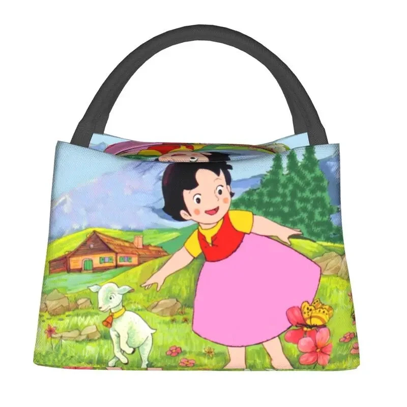 Heidi The Girl From The Alps Snow Cream Insulated Lunch Bags 3 Heidi The Girl From The Alps Snow Cream Insulated Lunch Bags