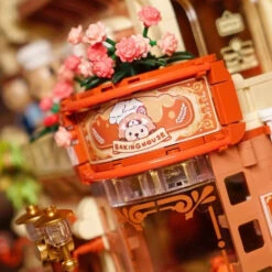 Honey Bear Cupcakes & Cookies Bakery Micro Building Blocks -Kawaii Store kawaiies plushies plush softtoy honey bear cupcakes cookies bakery micro building blocks build it 417530