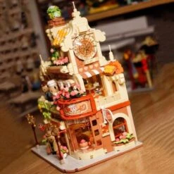 Honey Bear Cupcakes & Cookies Bakery Micro Building Blocks -Kawaii Store kawaiies plushies plush softtoy honey bear cupcakes cookies bakery micro building blocks build it 619875