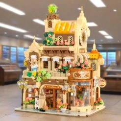 Honey Bear Cupcakes & Cookies Bakery Micro Building Blocks -Kawaii Store kawaiies plushies plush softtoy honey bear cupcakes cookies bakery micro building blocks build it 908771