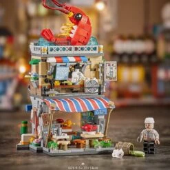 Hong Kong Restaurant Micro Building Blocks -Kawaii Store kawaiies plushies plush softtoy hong kong restaurant micro building blocks new build it 431910