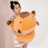 Huge Snuggly Capybara Plushie -Kawaii Store kawaiies plushies plush softtoy huge snuggly capybara plushie soft toy 529455