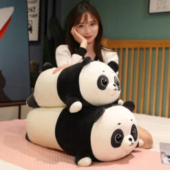Huge Snuggly Panda Bear Plushie -Kawaii Store kawaiies plushies plush softtoy huge snuggly panda bear plushie new soft toy 361067