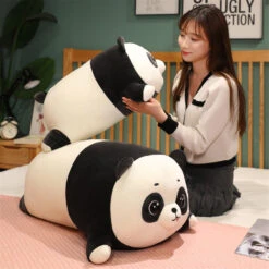 Huge Snuggly Panda Bear Plushie -Kawaii Store kawaiies plushies plush softtoy huge snuggly panda bear plushie new soft toy 736130