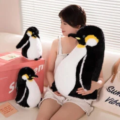Huggable King Penguin Plush 14 Huggable King Penguin Plush -Kawaii Store kawaiies plushies plush softtoy huggable king penguin plush soft toy 664575