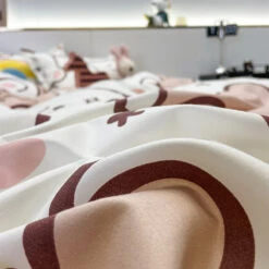 Hundreds Of Kawaii Bear Bunny Bedding Set -Kawaii Store kawaiies plushies plush softtoy hundreds of kawaii bear bunny bedding set home decor 531813