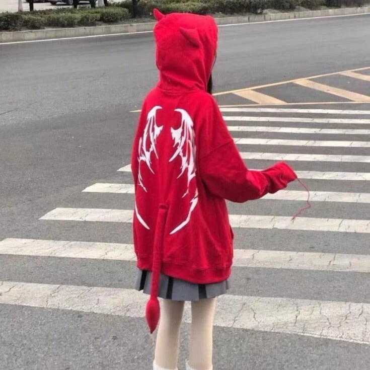 Apparel I Am The Devil Gothic Hoodie 20 Apparel I Am The Devil Gothic Hoodie - Image 18