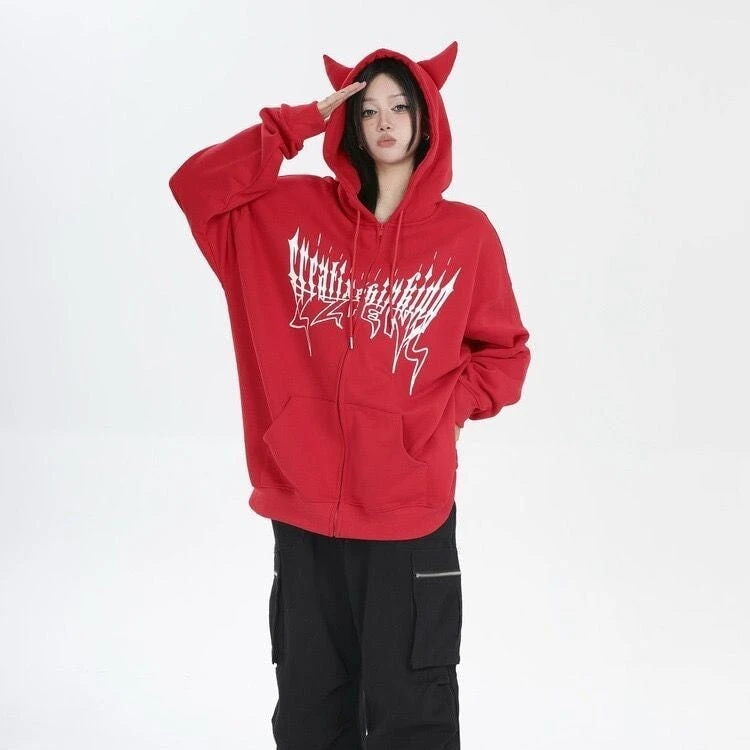 Apparel I Am The Devil Gothic Hoodie 21 Apparel I Am The Devil Gothic Hoodie - Image 19