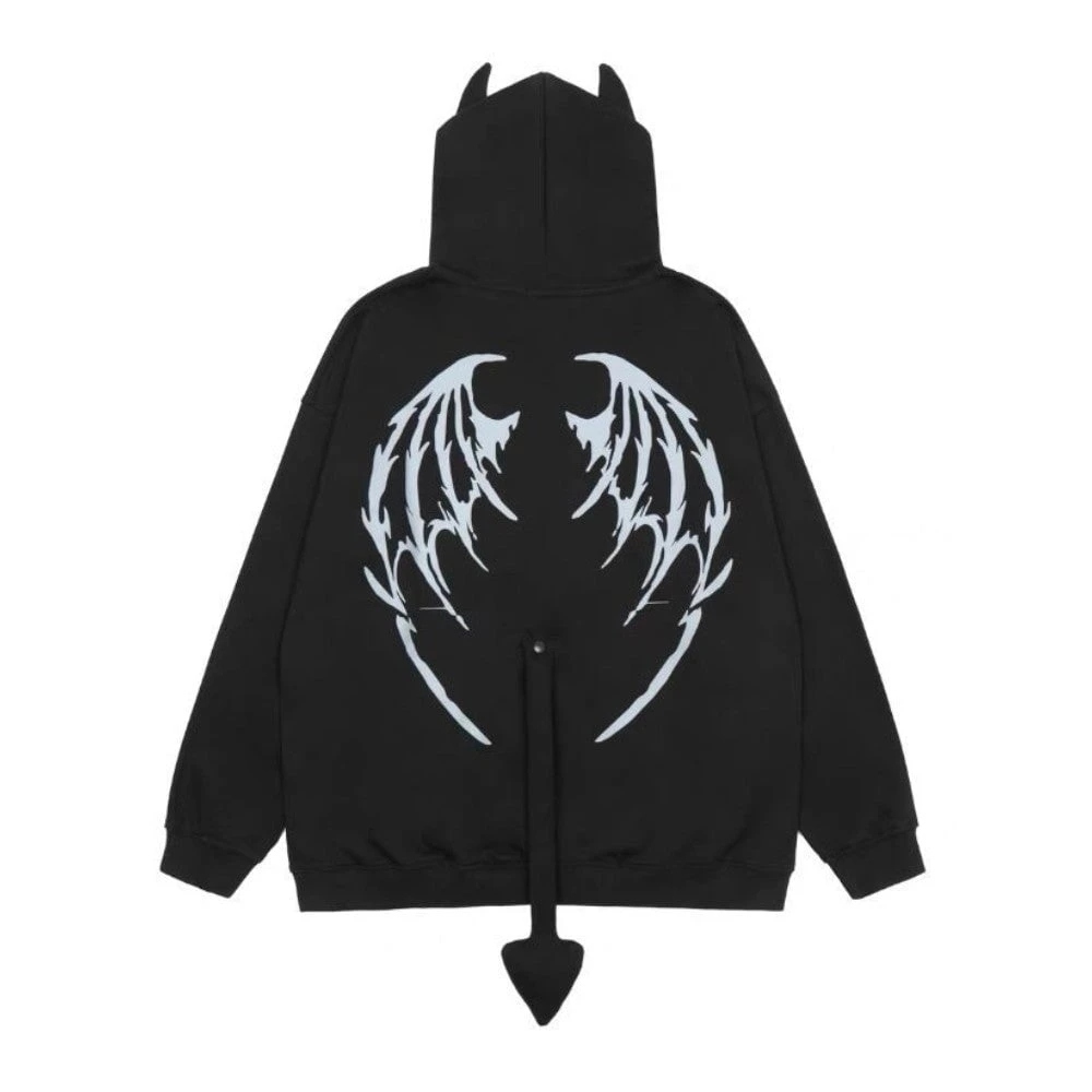 Apparel I Am The Devil Gothic Hoodie 12 Apparel I Am The Devil Gothic Hoodie - Image 10