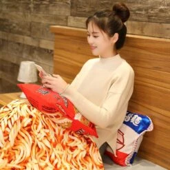 Instant Noodle Plushie Pillow 20 Instant Noodle Plushie Pillow -Kawaii Store kawaiies plushies plush softtoy instant noodle plushie pillow soft toy 910524