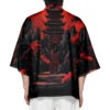 Apparel Japanes-themed Gloomy Path To Pagoda Unisex Kimono