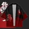 Apparel Japanese Anime Asura Blades Men Two-Piece Kimono Yukata Top & Pants Sets -Kawaii Store kawaiies plushies plush softtoy japanese anime asura blades men two piece kimono yukata top pants sets kimono 956978