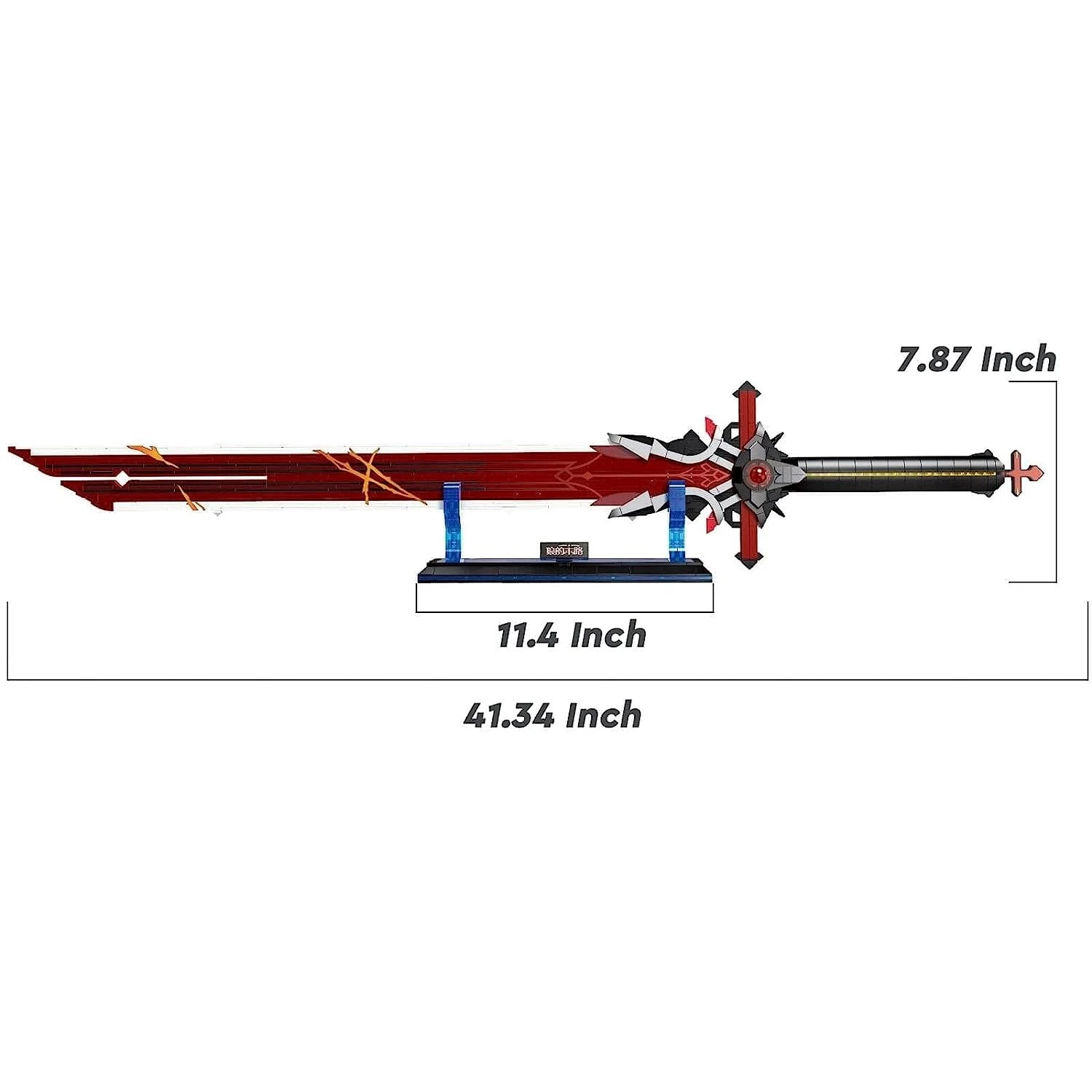 Japanese Anime Red Purple Sword Building Block 12 Japanese Anime Red Purple Sword Building Block - Image 10