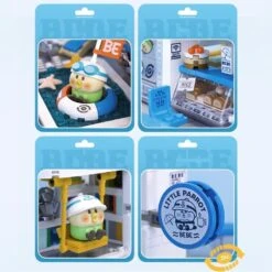 Japanese BeBe Shopping Mall Building Blocks Set -Kawaii Store kawaiies plushies plush softtoy japanese bebe shopping mall building blocks set build it 380874