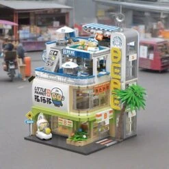 Japanese BeBe Shopping Mall Building Blocks Set -Kawaii Store kawaiies plushies plush softtoy japanese bebe shopping mall building blocks set build it 515853