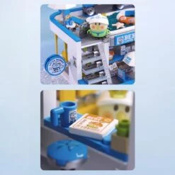 Japanese BeBe Shopping Mall Building Blocks Set -Kawaii Store kawaiies plushies plush softtoy japanese bebe shopping mall building blocks set build it 653270