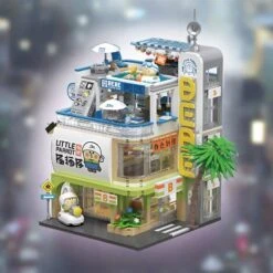 Japanese BeBe Shopping Mall Building Blocks Set -Kawaii Store kawaiies plushies plush softtoy japanese bebe shopping mall building blocks set build it 677071