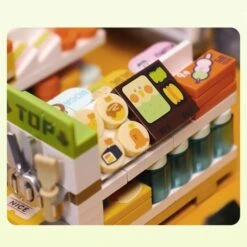 Japanese BeBe Shopping Mall Building Blocks Set -Kawaii Store kawaiies plushies plush softtoy japanese bebe shopping mall building blocks set build it 900525