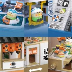 Japanese BeBe Shopping Mall Building Blocks Set -Kawaii Store kawaiies plushies plush softtoy japanese bebe shopping mall building blocks set build it 909272