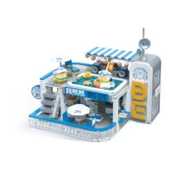 Japanese BeBe Shopping Mall Building Blocks Set -Kawaii Store kawaiies plushies plush softtoy japanese bebe shopping mall building blocks set build it coffee 636604