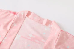 Apparel Japanese Deer Of Nara With Sakura Trees Kimono -Kawaii Store kawaiies plushies plush softtoy japanese deer of nara with sakura trees kimono clothing 151752