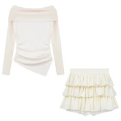 Apparel Japanese Fairytale Two Piece Skirt Set -Kawaii Store kawaiies plushies plush softtoy japanese fairytale two piece skirt set apparel 295759