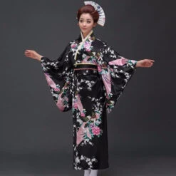 Apparel Japanese Floral Long Kimono
